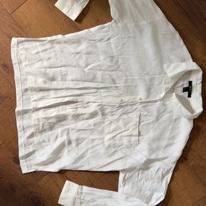 forever 21 white button down